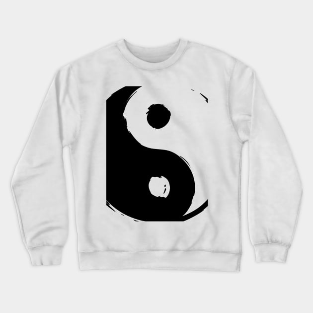 Ying Yang Crewneck Sweatshirt by HiLoDesigns